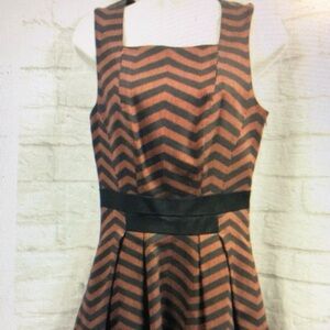 Chevron Striped Dress